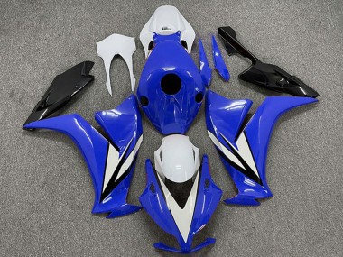 Blanc Bleu Noir Brillant Carénage Moto Honda CBR1000RR 2012-2016 Pas Chère