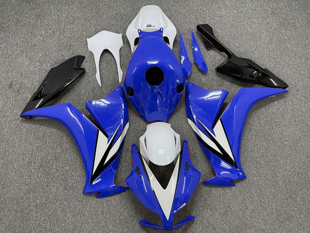 Blanc Bleu Noir Brillant Carénage Moto Honda CBR1000RR 2012-2016