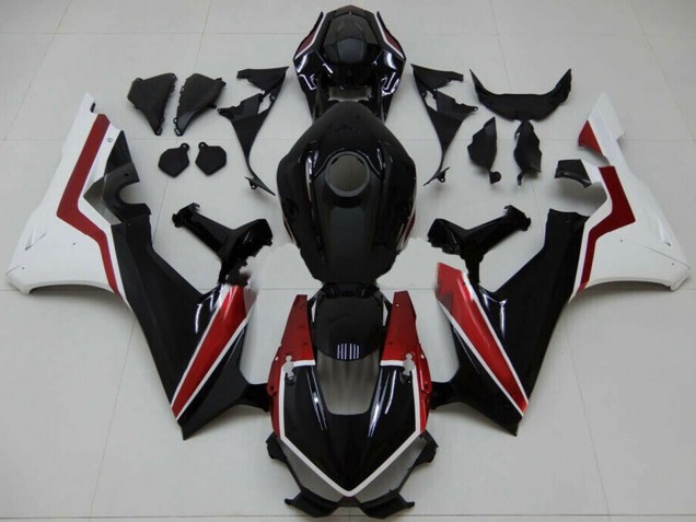 Blanc Rouge Noir Carénage Moto Honda CBR1000RR 2017-2023