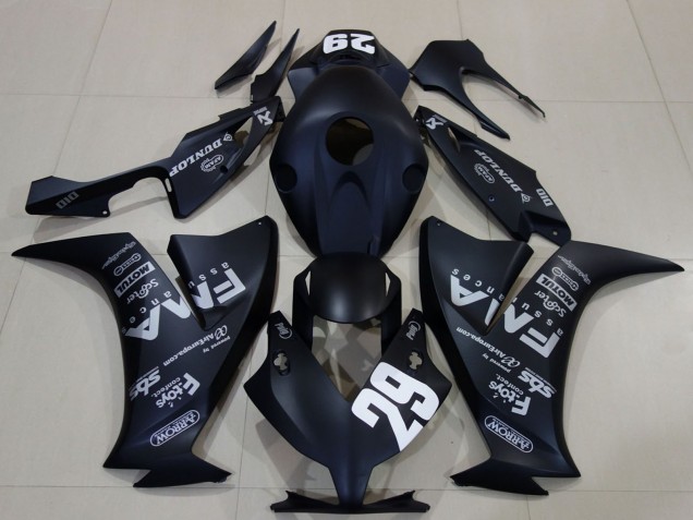 Bleu Mat Foncé FMA 29 Carénage Moto Honda CBR1000RR 2012-2016