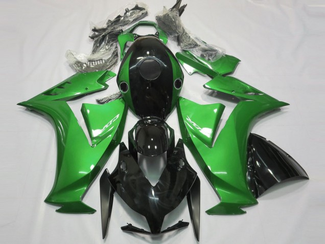 Vert Noir Brillant Carénages Moto Honda CBR1000RR 2012-2016