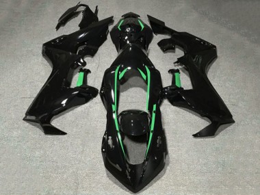 Noir Brillant Vert Forêt Doubler Carénage Moto Honda CBR1000RR 2017-2023 Pas Chère