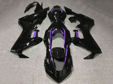 Noir Brillant Violet Doubler Carénage Moto Honda CBR1000RR 2017-2023 Pas Chère