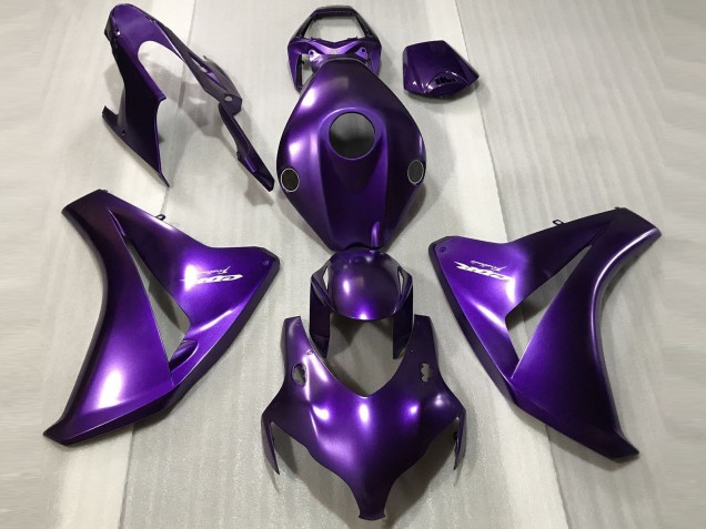 Violet Foncé Brillant Carénage Moto Honda CBR1000RR 2008-2011