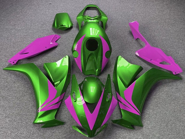 Vert Rose Carénage Moto Honda CBR1000RR 2012-2016
