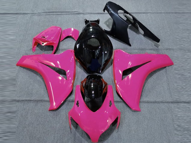 Rose Noir Brillant Carénage Moto Honda CBR1000RR 2008-2011