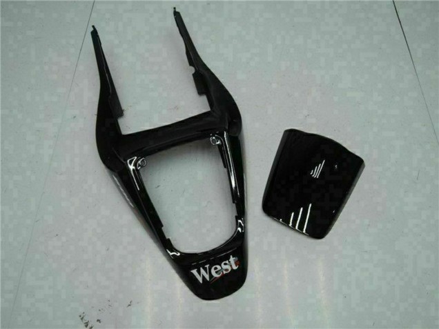 Noir Brillant Blanc West Mobil Carénage Moto Honda CBR600RR 2003-2004