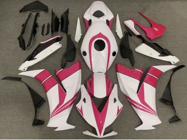 Blanc Rose Noir Carénage Moto Honda CBR1000RR 2012-2016 Pas Chère