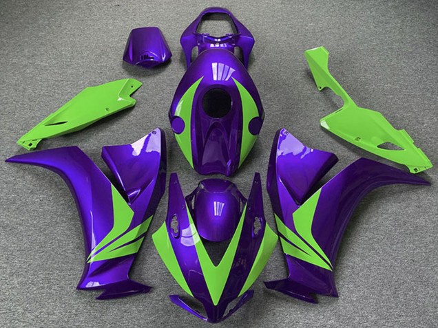 Violet Vert Carénage Moto Honda CBR1000RR 2012-2016
