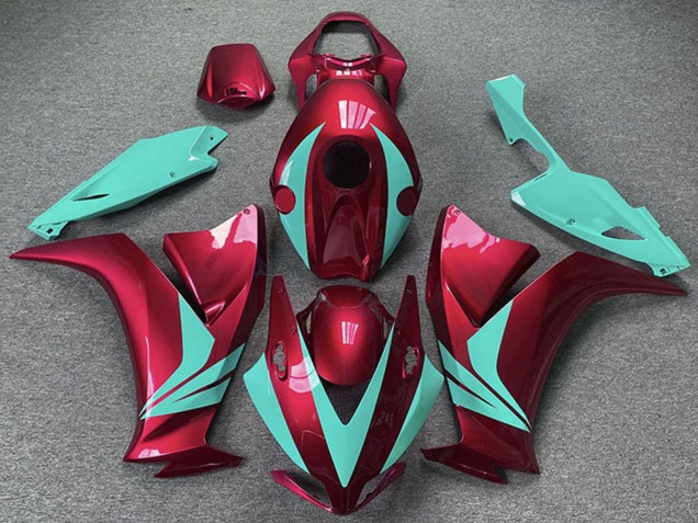 Rouge Bleu Sarcelle Carénage Moto Honda CBR1000RR 2012-2016