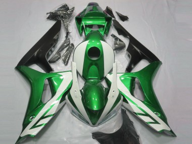 Vert Blanc Noir Mat Carénage Moto Honda CBR1000RR 2006-2007 Pas Chère
