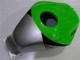 Argent Vert Noir Brillant Carénages Moto Honda CBR600RR 2003-2004