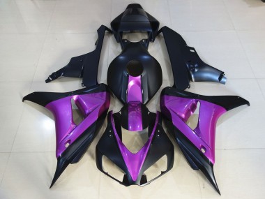 Violet Bleu Mat Foncé Carénage Moto Honda CBR1000RR 2006-2007 Pas Chère