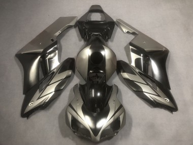Argent Noir Brillant Carénage Moto Honda CBR1000RR 2004-2005 Pas Chère
