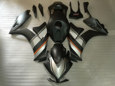 Argent Orange Noir Mat Carénage Moto Honda CBR1000RR 2012-2016 Pas Chère