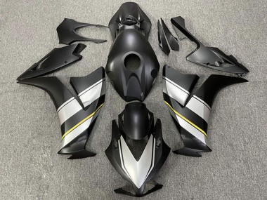 Argent Jaune Noir Mat Carénage Moto Honda CBR1000RR 2012-2016 Pas Chère