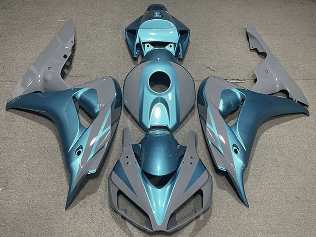 Nardo Gris Bleu Clair Carénage Moto Honda CBR1000RR 2006-2007
