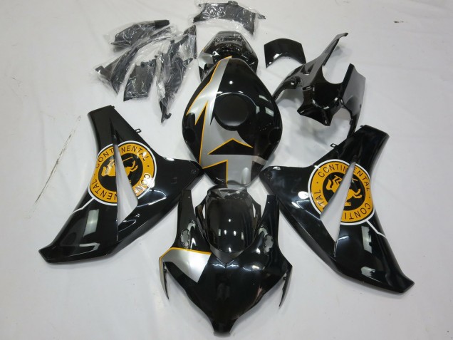 Argent Gris Orange Noir Brillant Carénage Moto Honda CBR1000RR 2008-2011