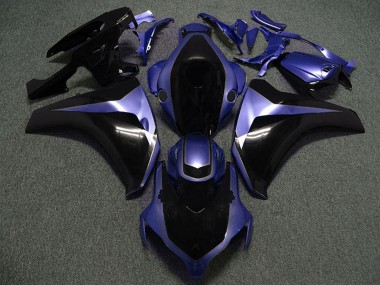 Violet Noir Brillant Personnalisé Carénage Moto Honda CBR1000RR 2008-2011 Pas Chère