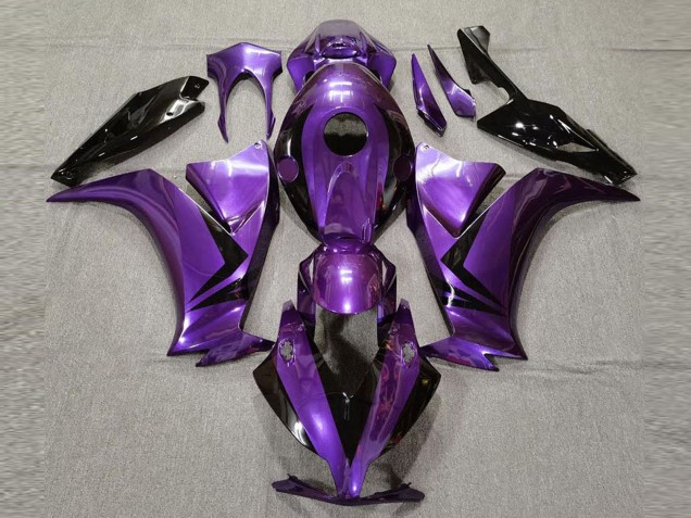 Violet Noir Style Carénage Moto Honda CBR1000RR 2012-2016