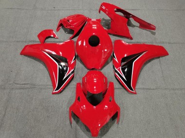 Rouge Noir Brillant OEM Style Carénage Moto Honda CBR1000RR 2008-2011 Pas Chère