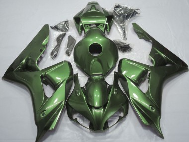 Vert Forêt Carénage Moto Honda CBR1000RR 2006-2007 Pas Chère