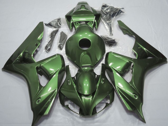 Vert Forêt Carénage Moto Honda CBR1000RR 2006-2007