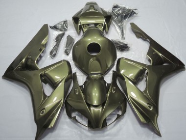 Vert Olive Carénage Moto Honda CBR1000RR 2006-2007 Pas Chère