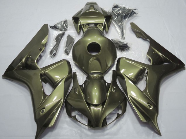 Vert Olive Carénage Moto Honda CBR1000RR 2006-2007