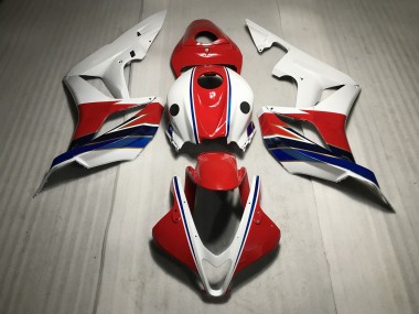 Blanc Rouge Bleu Foncé Noir OEM Style Carénage Moto Honda CBR600RR 2007-2008 Pas Chère