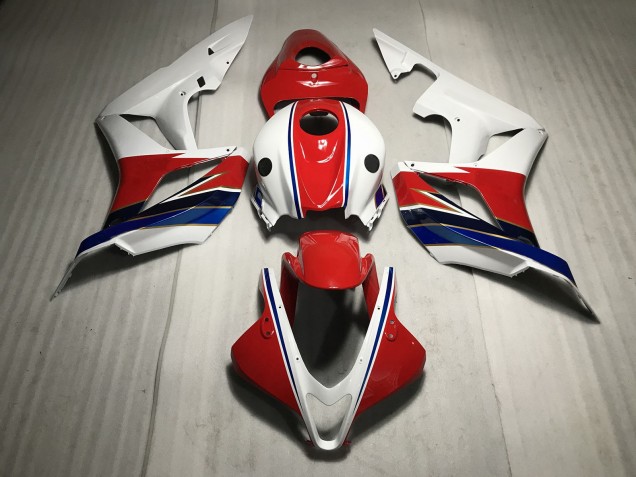 Blanc Rouge Bleu Foncé Noir OEM Style Carénage Moto Honda CBR600RR 2007-2008