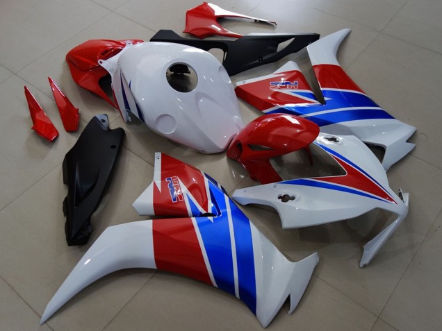 Blanc Rouge Bleu Carénage Moto Honda CBR1000RR 2012-2016
