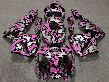 Camouflage Light Rose Carénage Moto Honda CBR600RR 2005-2006 Pas Chère