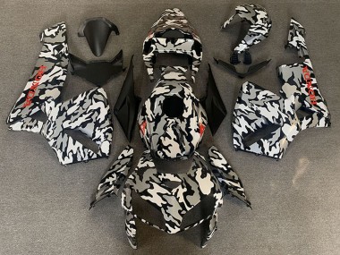 Camouflage Rouge Décalque Carénage Moto Honda CBR600RR 2005-2006 Pas Chère