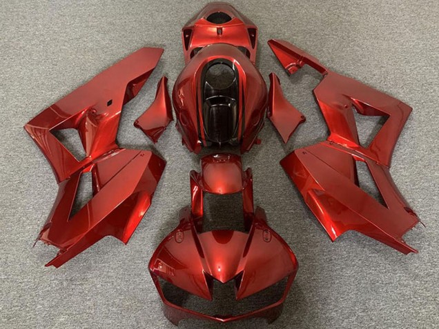 Bonbon Rouge Noir Carénage Moto Honda CBR600RR 2013-2026