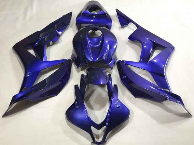 Bleu Carénage Moto Honda CBR600RR 2007-2008