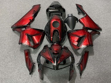 Rouge Bonbon Profond Carénage Moto Honda CBR600RR 2005-2006 Pas Chère