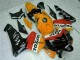 Orange Blanc Rouge Noir Repsol Carénage Moto Honda CBR600RR 2005-2006