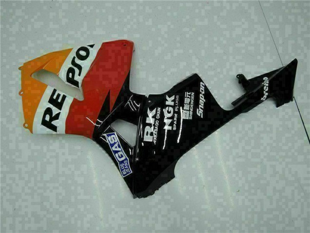 Orange Blanc Rouge Noir Repsol Carénage Moto Honda CBR600RR 2005-2006