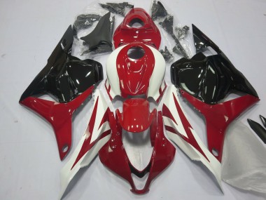 Blanc Rouge Noir Brillant OEM Style Carénage Moto Honda CBR600RR 2009-2012 Pas Chère