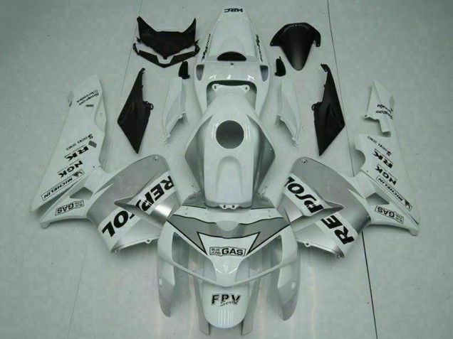 Blanc Carénages Moto Honda CBR600RR 2005-2006