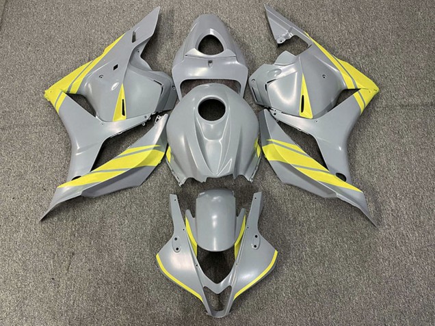 Nardo Gris Jaune Carénage Moto Honda CBR600RR 2009-2012