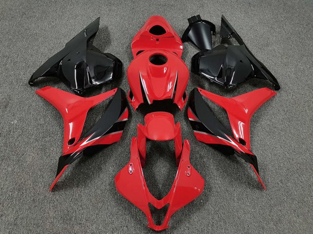 Rouge Noir Brillant OEM Style Carénage Moto Honda CBR600RR 2009-2012