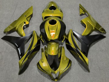 Or Noir Mat OEM Style Carénage Moto Honda CBR600RR 2007-2008 Pas Chère