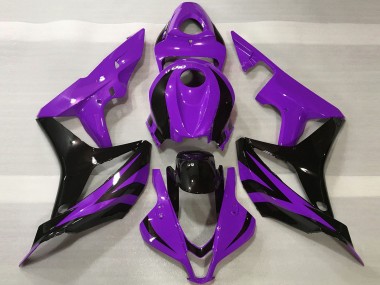 Violet Noir Brillant OEM Style Carénage Moto Honda CBR600RR 2007-2008 Pas Chère