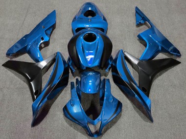 Sapphire Bleu Noir OEM Style Carénage Moto Honda CBR600RR 2007-2008 Pas Chère