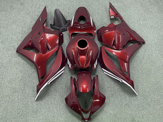 Rouge Marron Carénage Moto Honda CBR600RR 2009-2012