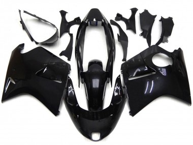 Noir Brillant Carénage Moto Honda CBR1100XX Blackbird 1996-2007 Pas Chère