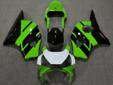 Vert Noir Brillant Blanc Vert OEM Style Carénage Moto Honda CBR954RR 2002-2003 Pas Chère