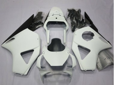 Blanc Noir Brillant Carénage Moto Honda CBR954RR 2002-2003 Pas Chère